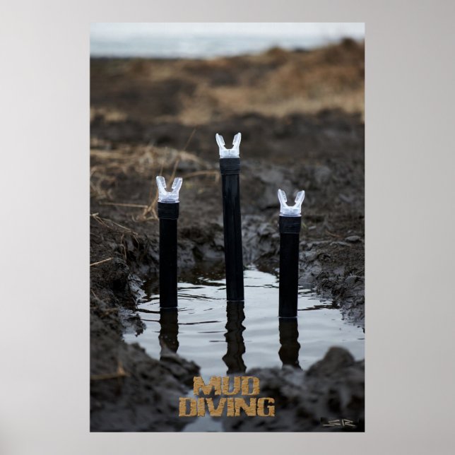 Mud Diving w title matte poster (Vorne)