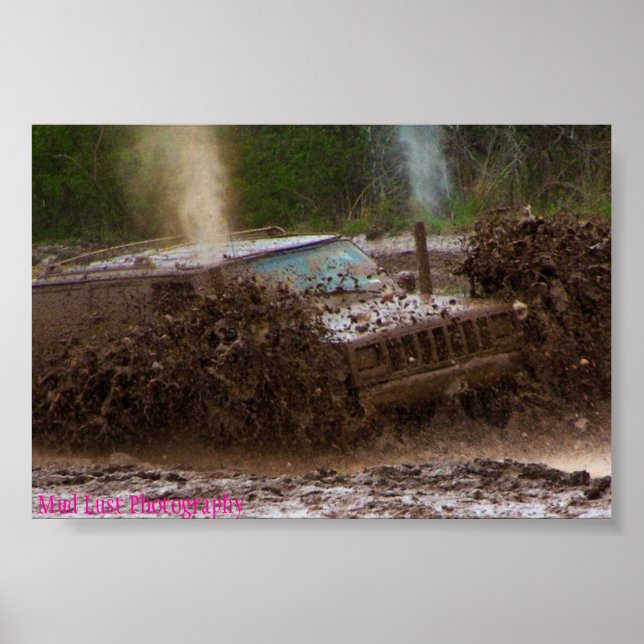 Mud Jeep Poster (Vorne)