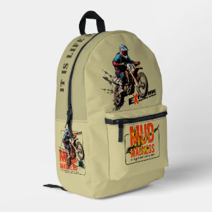 Mud Madness   Bedruckter Rucksack