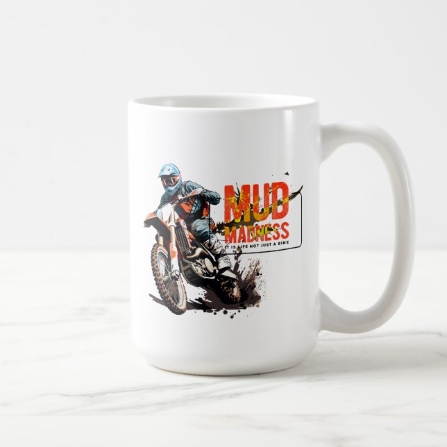 Mud Madness | Klassische Tasse 15# (Rechts)