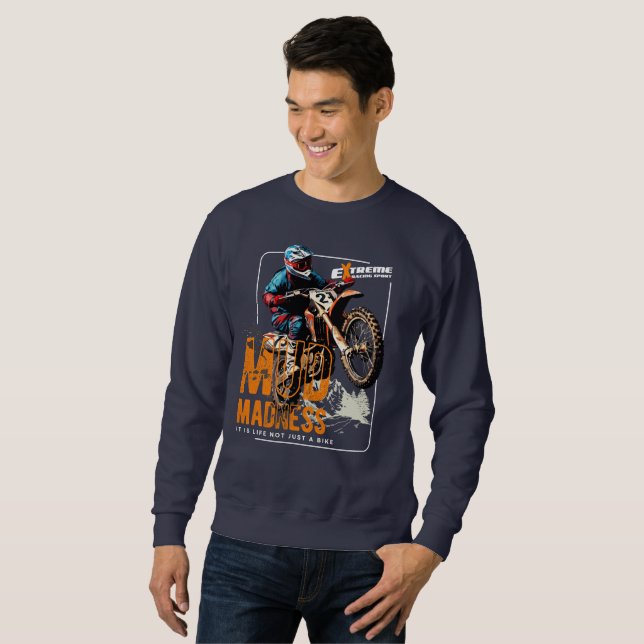 Mud Madness | Männer Sweatshirt (Vorne ganz)