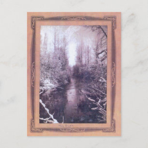 Mud River, BC Memory Postcard Postkarte