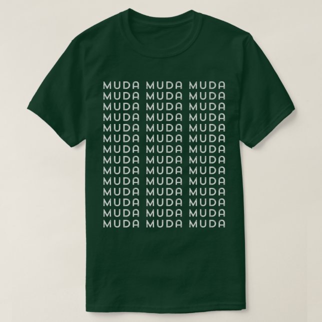 Muda Muda Muda Weeb Anime Japan weeaboo Japanisch  T-Shirt (Design vorne)