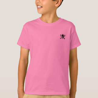 Mudaholics scherzt das besonders angefertigte T-Shirt