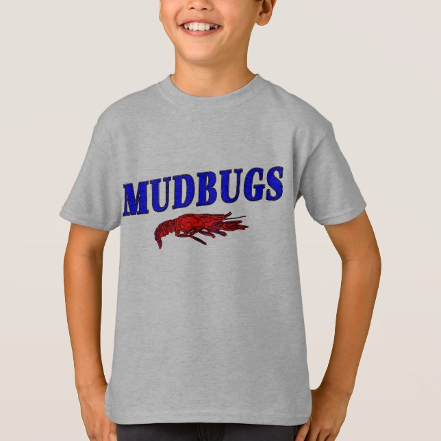 Mudbugs Red Crawfish T-Shirt (Vorderseite)
