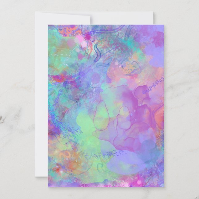 Muddled Dream Feiertagskarte (Vorderseite)