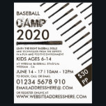 Muddy Baseball Bat, Baseball Camp-Werbung Flyer<br><div class="desc">Muddy Baseball Bat,  Baseball Camp Werbe-Flyer von der Business Card Store.</div>
