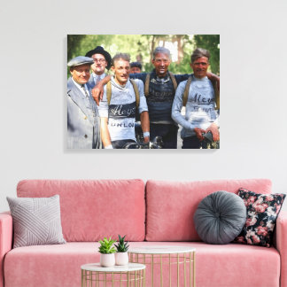 Muddy Faces Tour de France 1928 Nach Bühne 10 Leinwanddruck