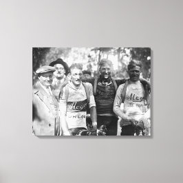 Muddy Faces Tour de France 1928 Nach Bühne 10 Leinwanddruck