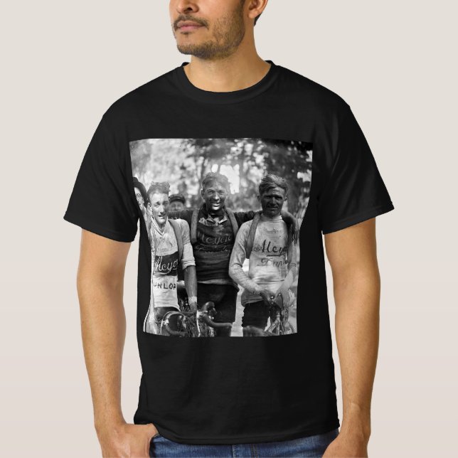 Muddy Faces Tour de France 1928 Nach Bühne 10 T-Shirt (Vorderseite)
