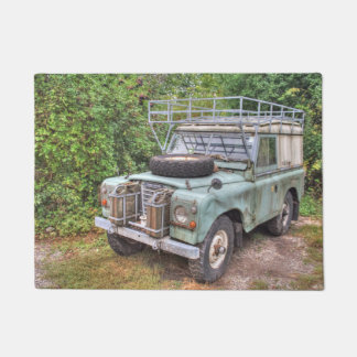 Muddy Land Rover Fußmatte