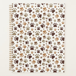 Muddy Paw Prints Planner Planer