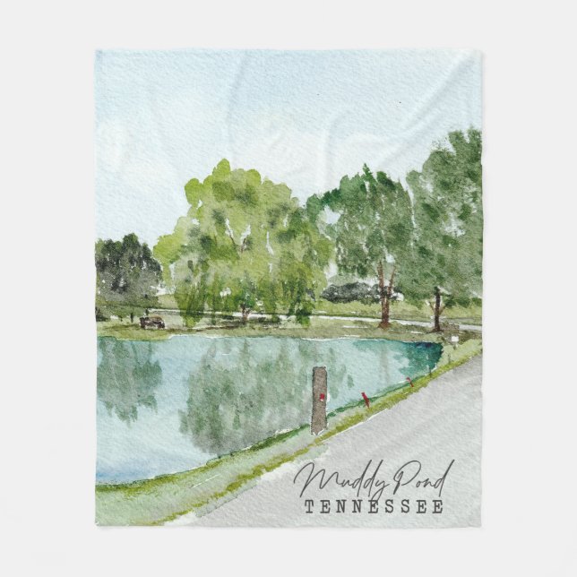Muddy Pond Fleece Blanket - KN (Vorderseite)