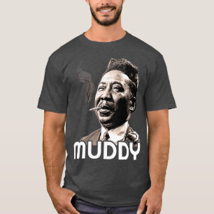 Muddy Waters Blues-Ikone Tribut T-Shirt