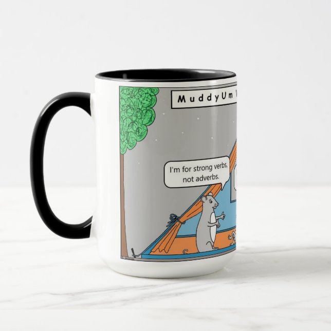 MuddyUm Writers' Retreat Year One Collectiable Tasse (Links)