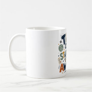 Müde, aber immer noch großartig kaffeetasse