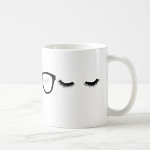 Müde Augen Tasse