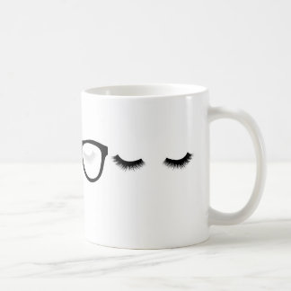 Müde Augen Tasse