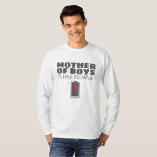 Müde Mama Mutter von Jungen Bitte lade Geschenke n T-Shirt