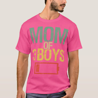 Müde Mama von 3 Jungen I T-Shirt