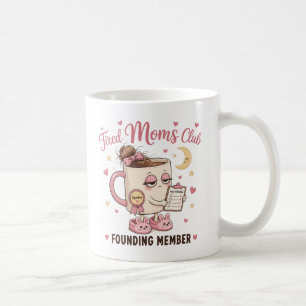 Müde Mutter braucht Kaffee bitte einführen Lustige Kaffeetasse