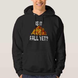 Müde von der Sommerhitze  Ist es schon Herbst Hoodie