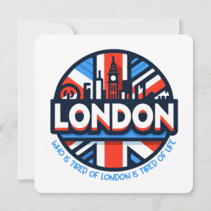 müde von London Einladung
