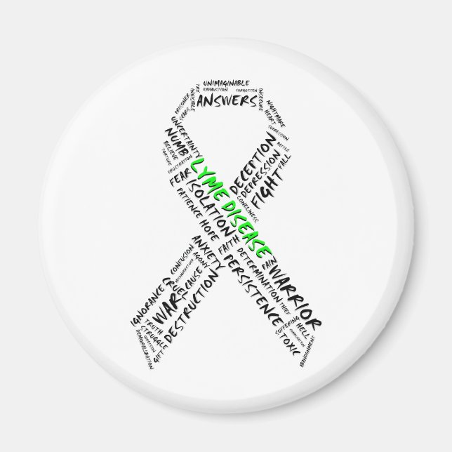 Müde von Lyme Support Magnet (Vorne)