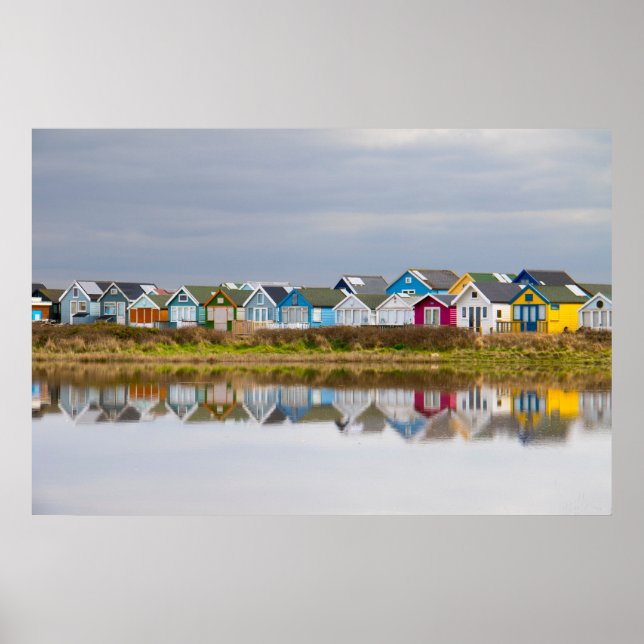 MUDEFORD SANDBANK, DORSET, ENGLAND POSTER (Vorne)