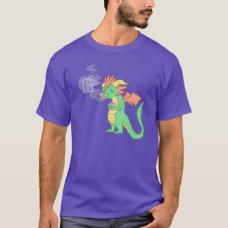 müder Drache (dunkle vers.) T-Shirt
