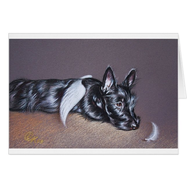 Müder Engel (Scottie) (Vorderseite (Horizontal))