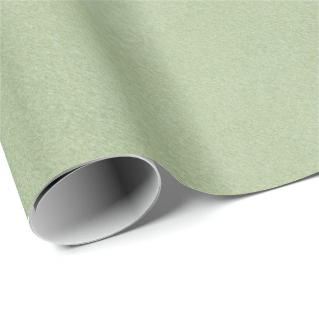 Mudge Minze Green Geschenkpapier (Rolleneckpunkt)