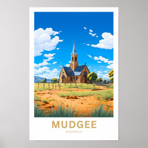 Mudgee Australia Travel Print Poster