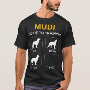 Mudi Guide to training doof obedience dog T-Shirt
