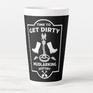 Mudlarking Schatzsuche Milchtasse