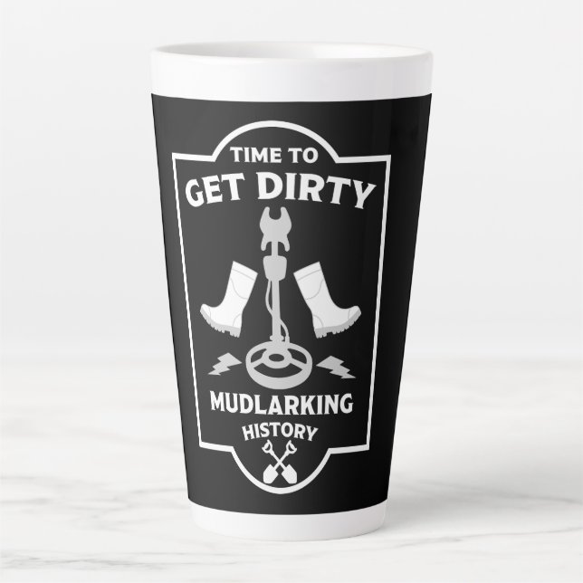 Mudlarking Schatzsuche Milchtasse (Vorderseite)