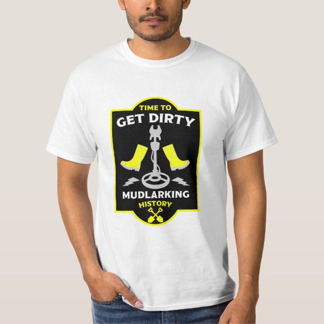 Mudlarking Schatzsuche T-Shirt (Vorderseite)