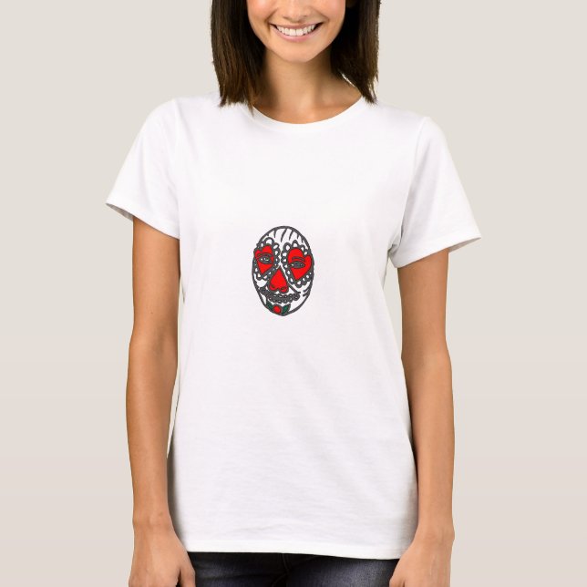 Muerte "Hearts" T-Shirt (Vorderseite)
