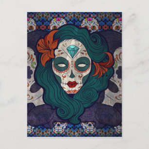 Muerto Ladys Postkarte