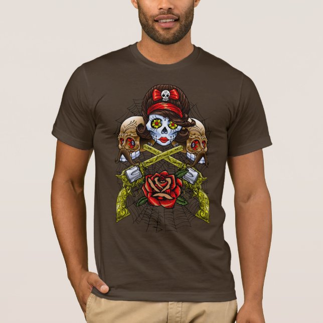Muertos V4 Farbe T-Shirt (Vorderseite)