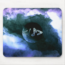 Mufaya-Logo im Weltraum