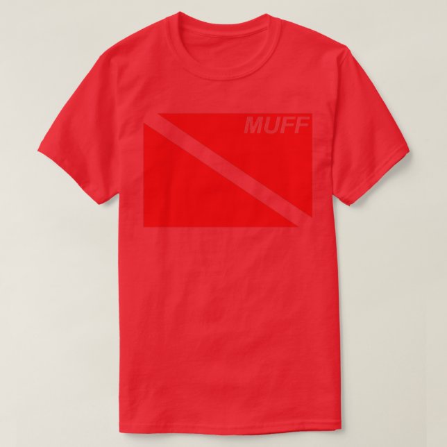 Muff Dive Flag T-Shirt (Design vorne)