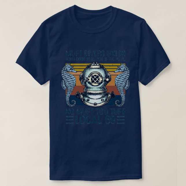 Muff Divers Union Going Down In Search Of The Pear T-Shirt (Design vorne)