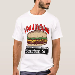 Muffaletta auf Bourbon-St. T-Shirt