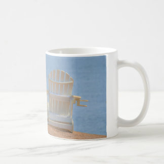 Muffe-Inseln Adirondack Stühle Kaffeetasse
