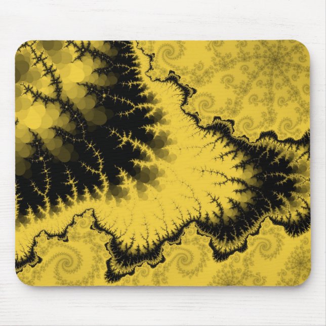Muffiger Gefiederter Stern-Mauspad Mousepad (Vorne)