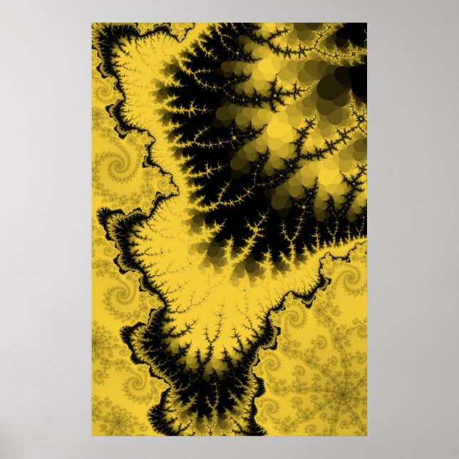 Muffiger Gefiederter Stern Poster (Vorne)