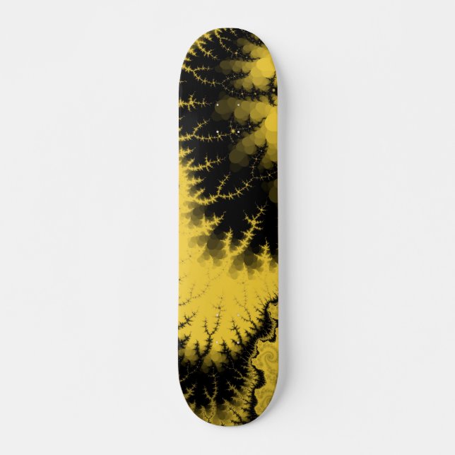 Muffiger Gefiederter Stern Skateboard (Vorne)