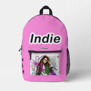 🎒 muffiger und Funky-Backpack Bedruckter Rucksack