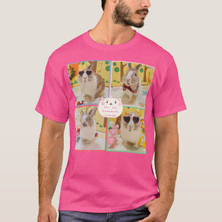 Muffin Bunny Glasses Niedlich T-Shirt